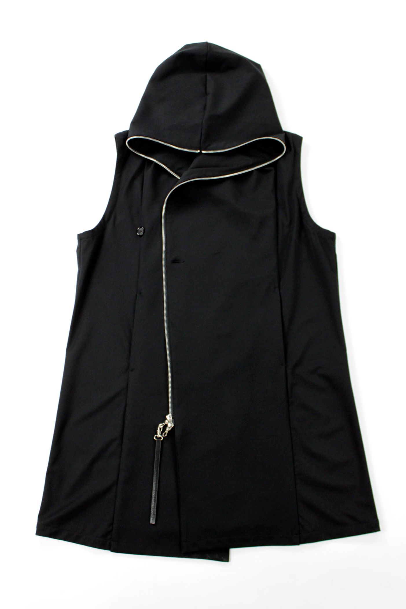 SERIALIZE - 《予約品》 SLEEVELESS DRAPED CARDIGAN / グレーベージュ