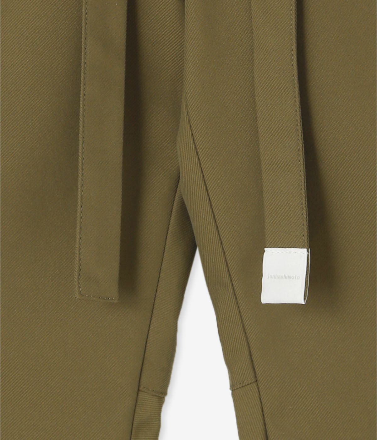 BELTED PANTS / CAMEL 【junhashimoto】