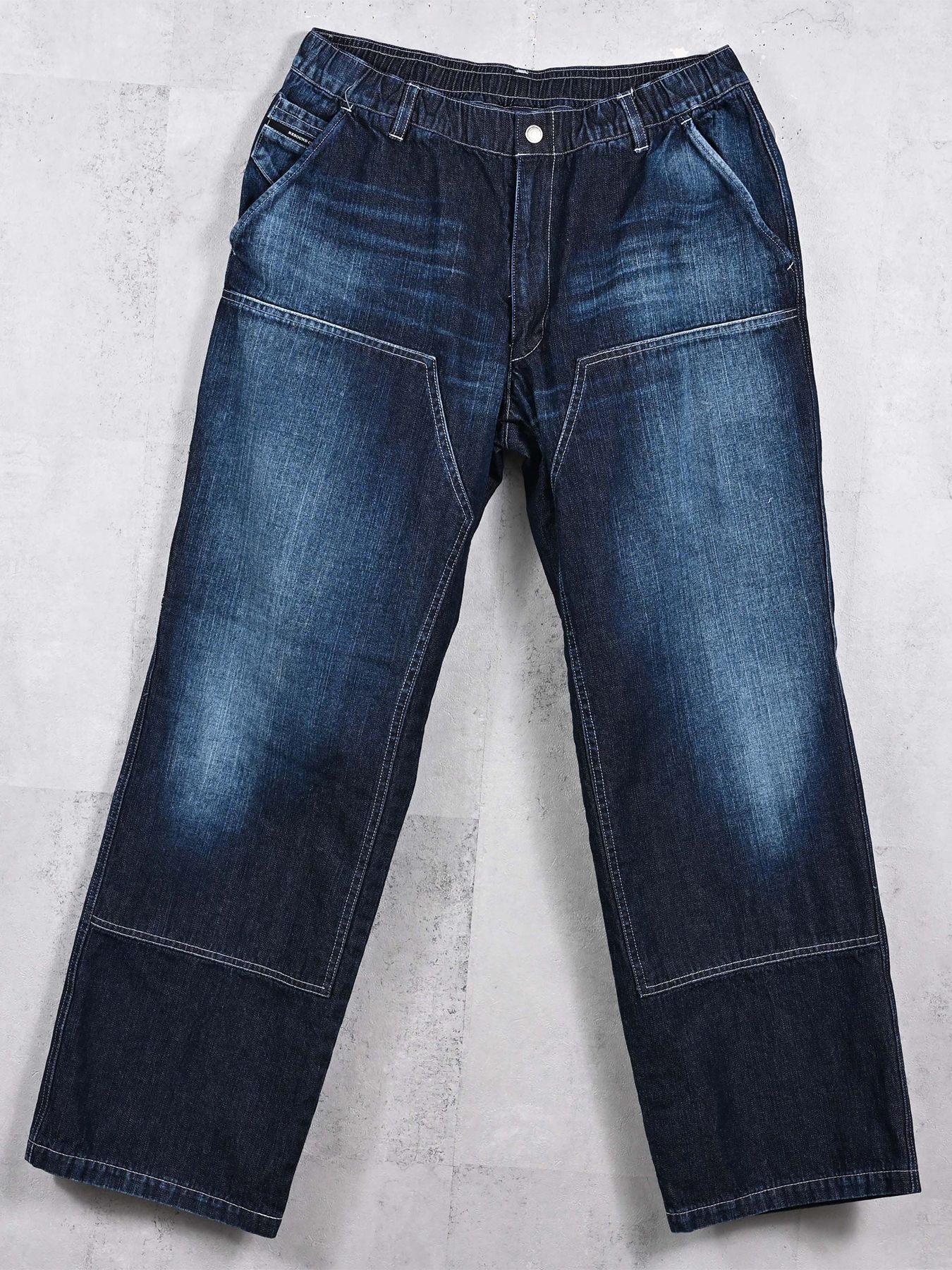 【予約品 11月16日(日) 締切】DOUBLE KNEE PT / ダブルニーワークパンツ / ダークインディゴ