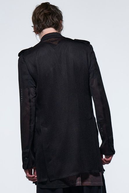 《予約品》 UnconPeackedJacket / ブラック 【kiryuyrik】 2023年5月以降入荷予定