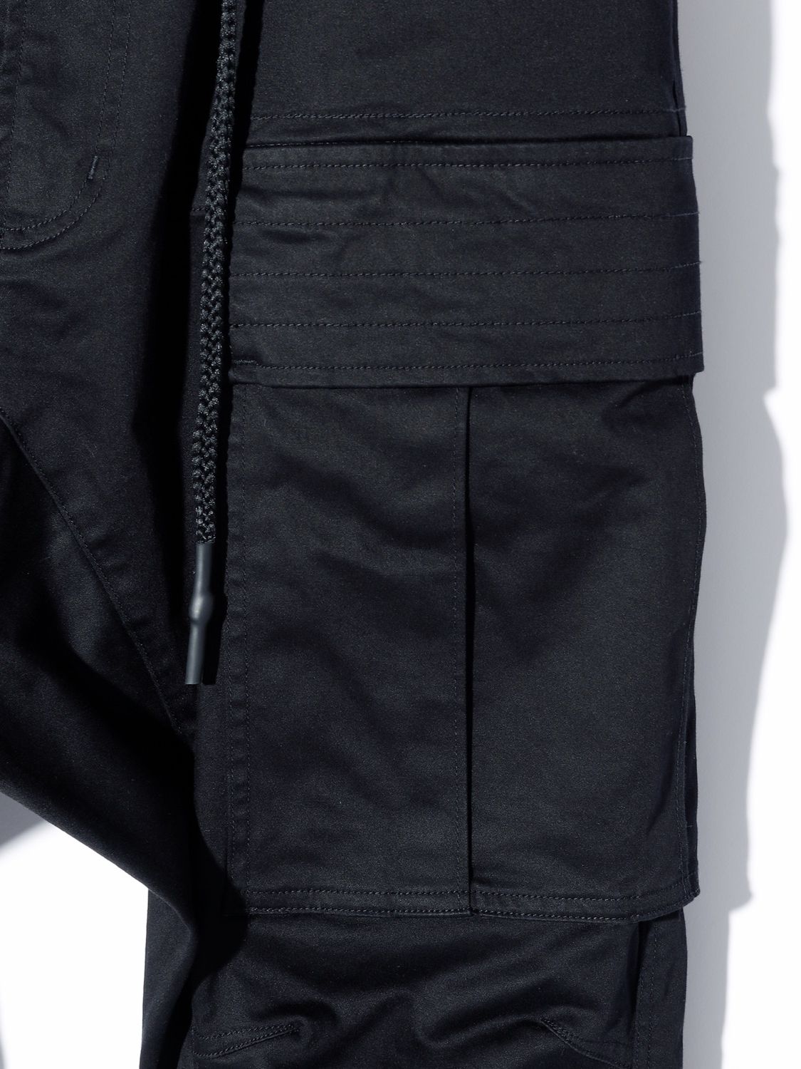 【予約品】 SEMI-SARROUEL CARGO PT / カーゴパンツ / BLACK