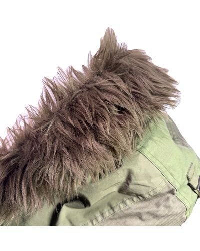 【予約品 3月9日(月) 18:00 締切】PATCHWORK N-2B / パッチワーク N2Bフライトジャケット  スワロフスキークロスガン/ カーキ