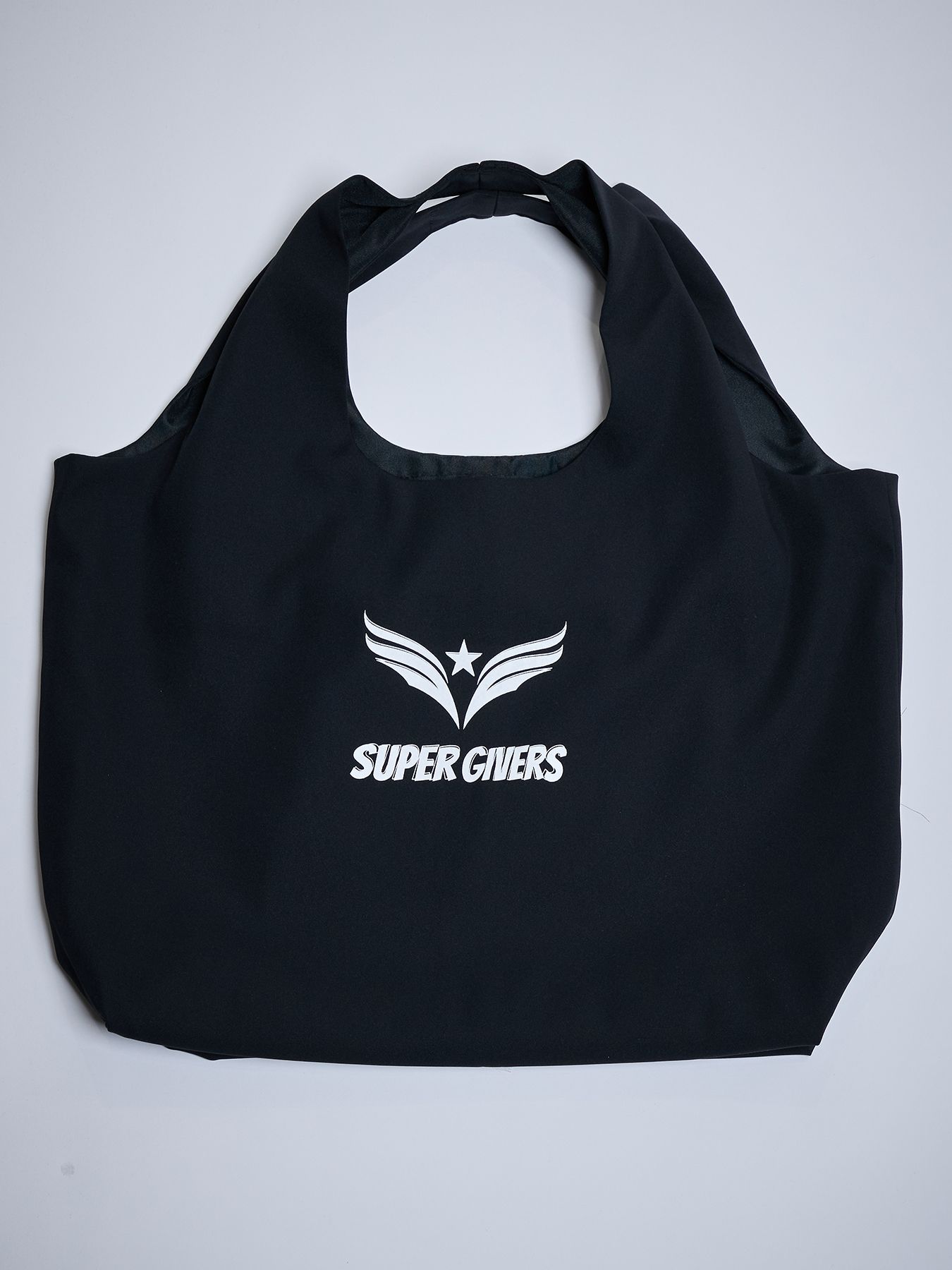 【予約品 4月26日(日) 締切】《犬猫保護活動チャリティー企画》Shoulder Tote Bag / ショルダー トートバッグ / ブラック