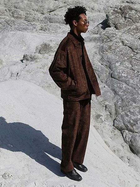 ADEL PANTS / BOURDEAX-RED / QUOLT クオルト