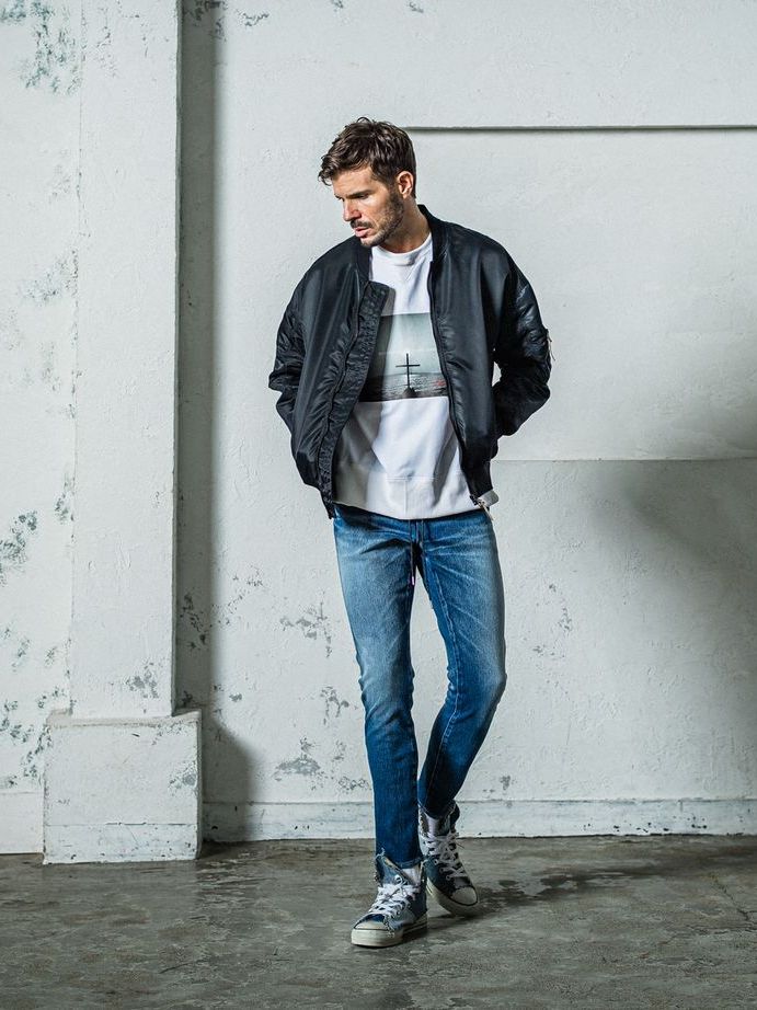 《予約11月17日19時締め》 MICK DENIM JERSEY / ジャージパンツ / インディゴUSED