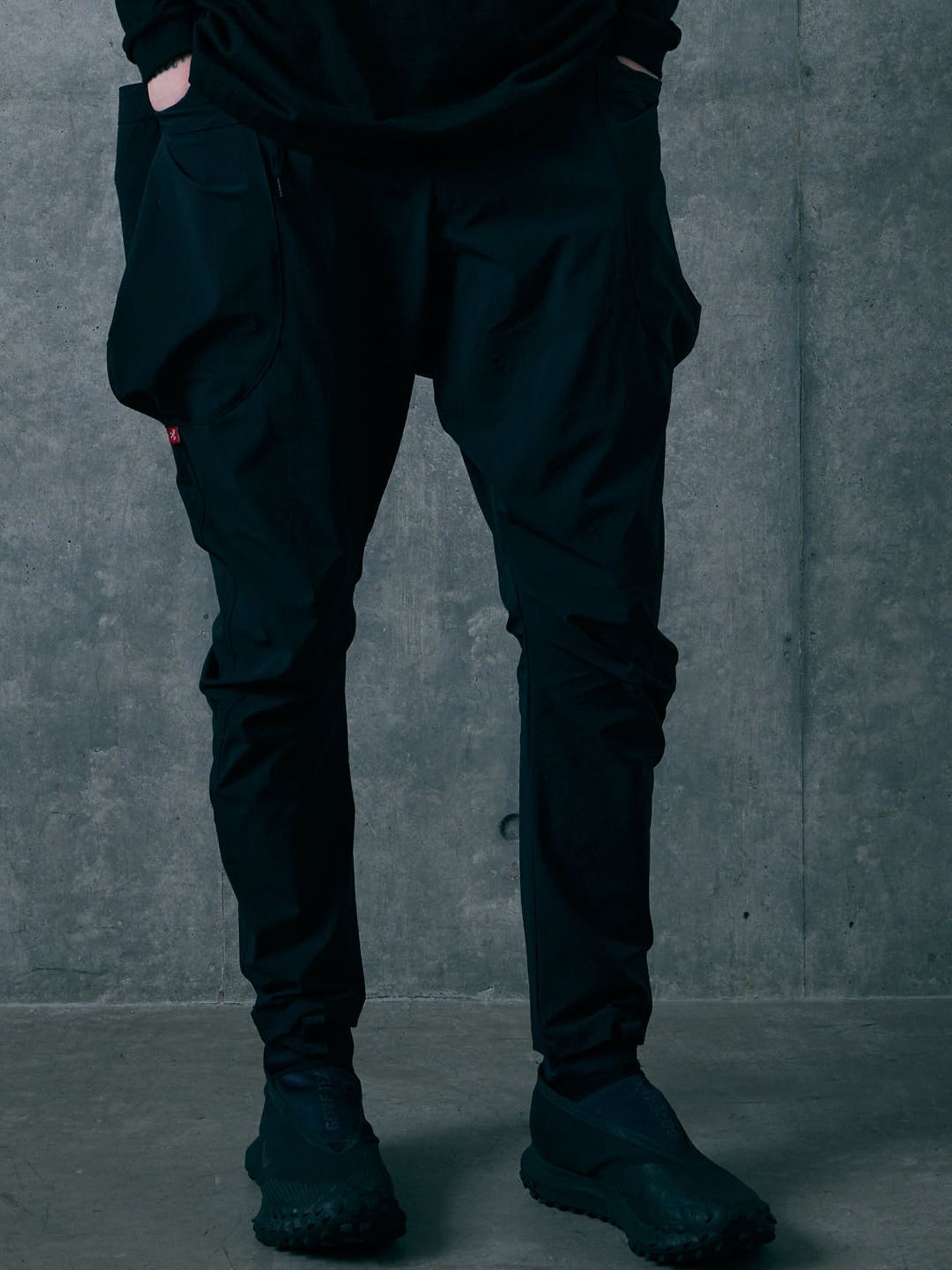 GRAPPING RIDE CARGO PANTS / カーゴパンツ / BLACK