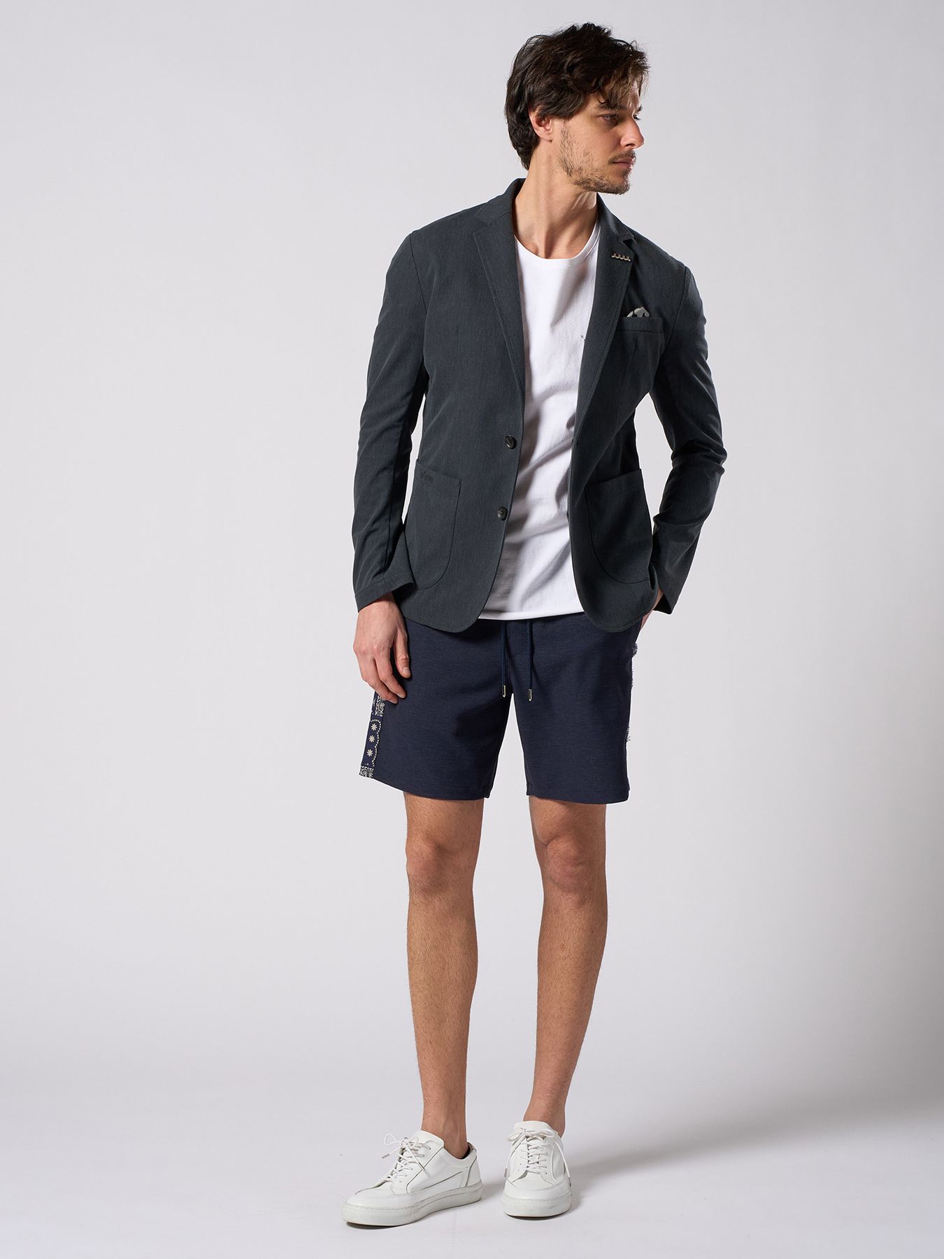 【予約品 1月25日(日) 締切】muta × wjk collection：cut-off S/S (printed) / カットオフ ショートスリーブ / ホワイト