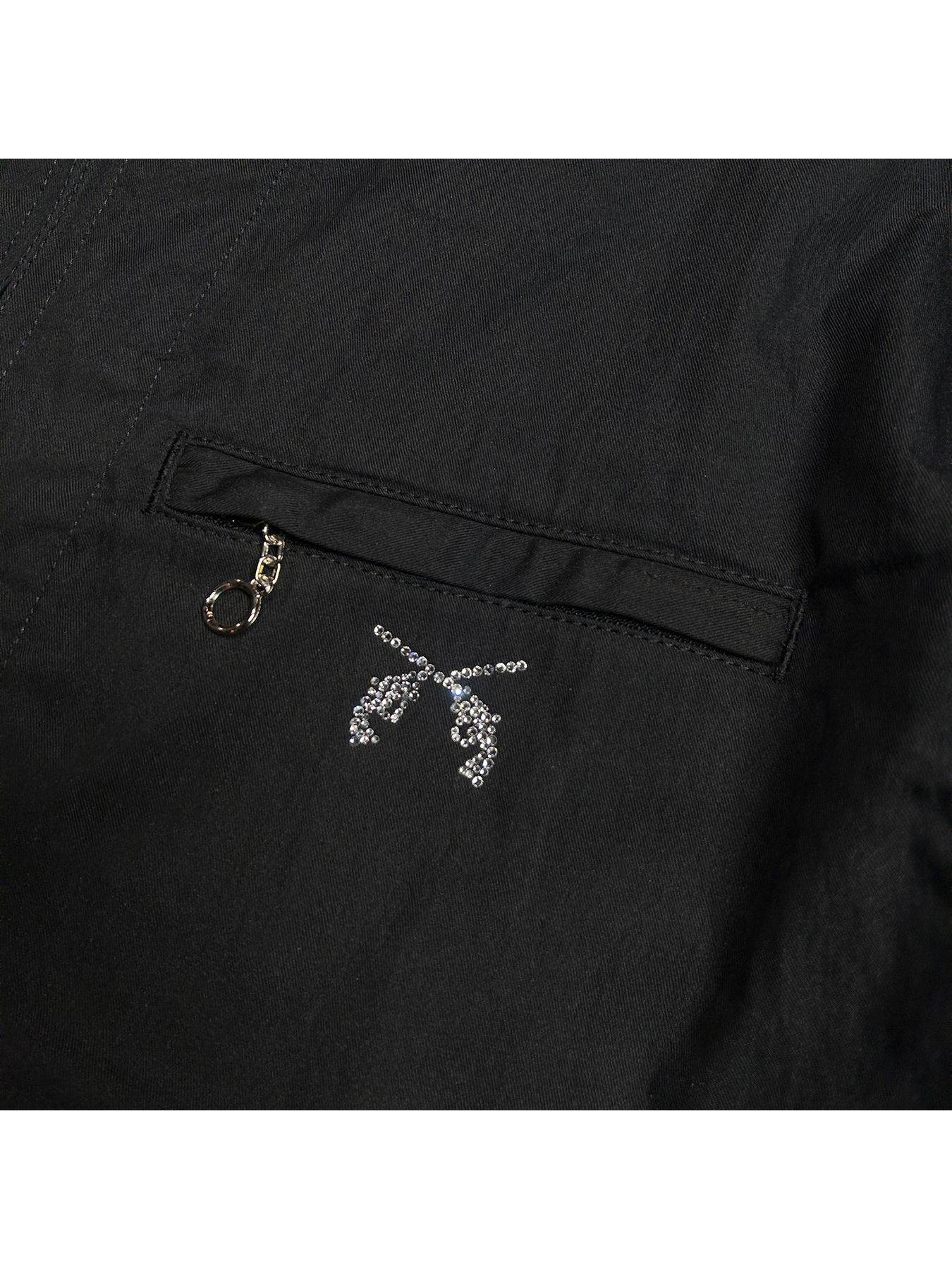 【予約品 8月10日(日) 締切 】C/N GABADINE JKT A / コットン/ナイロン ギャバジンジャケット / クリスタル ブラック