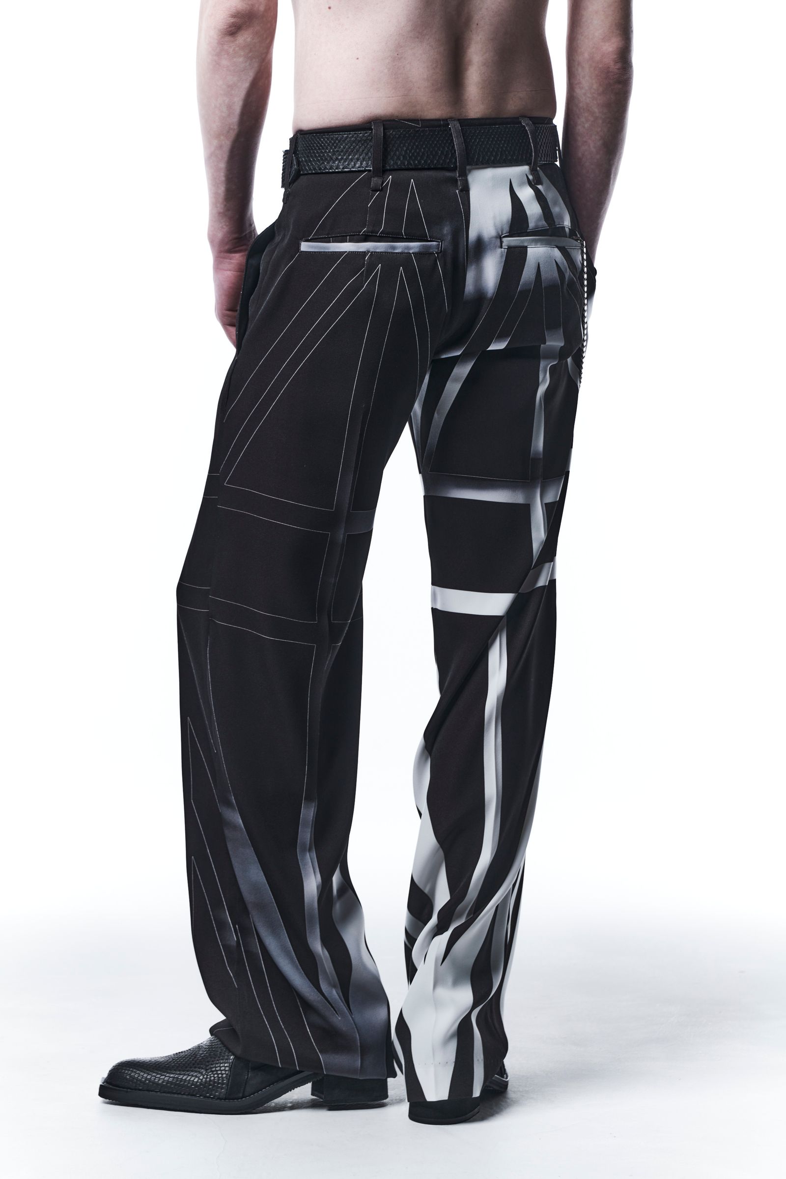 《予約品》 WideSlacks スラックス UNION JACK / Black&White 【kiryuyrik】 9月入荷予定