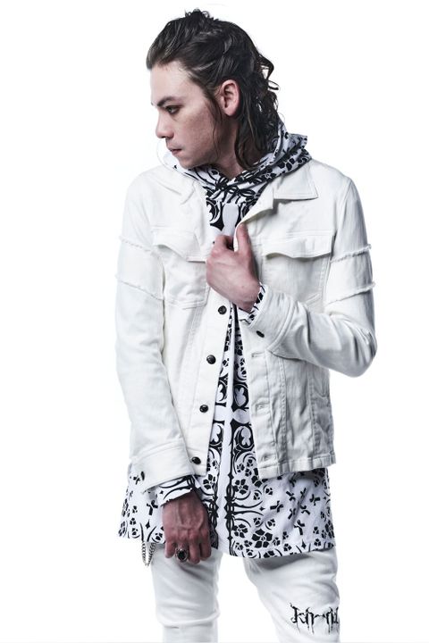 《予約品》 G-Jacket ジャケット WhiteDenim 刺繡無し / White 【kiryuyrik】 9月入荷予定