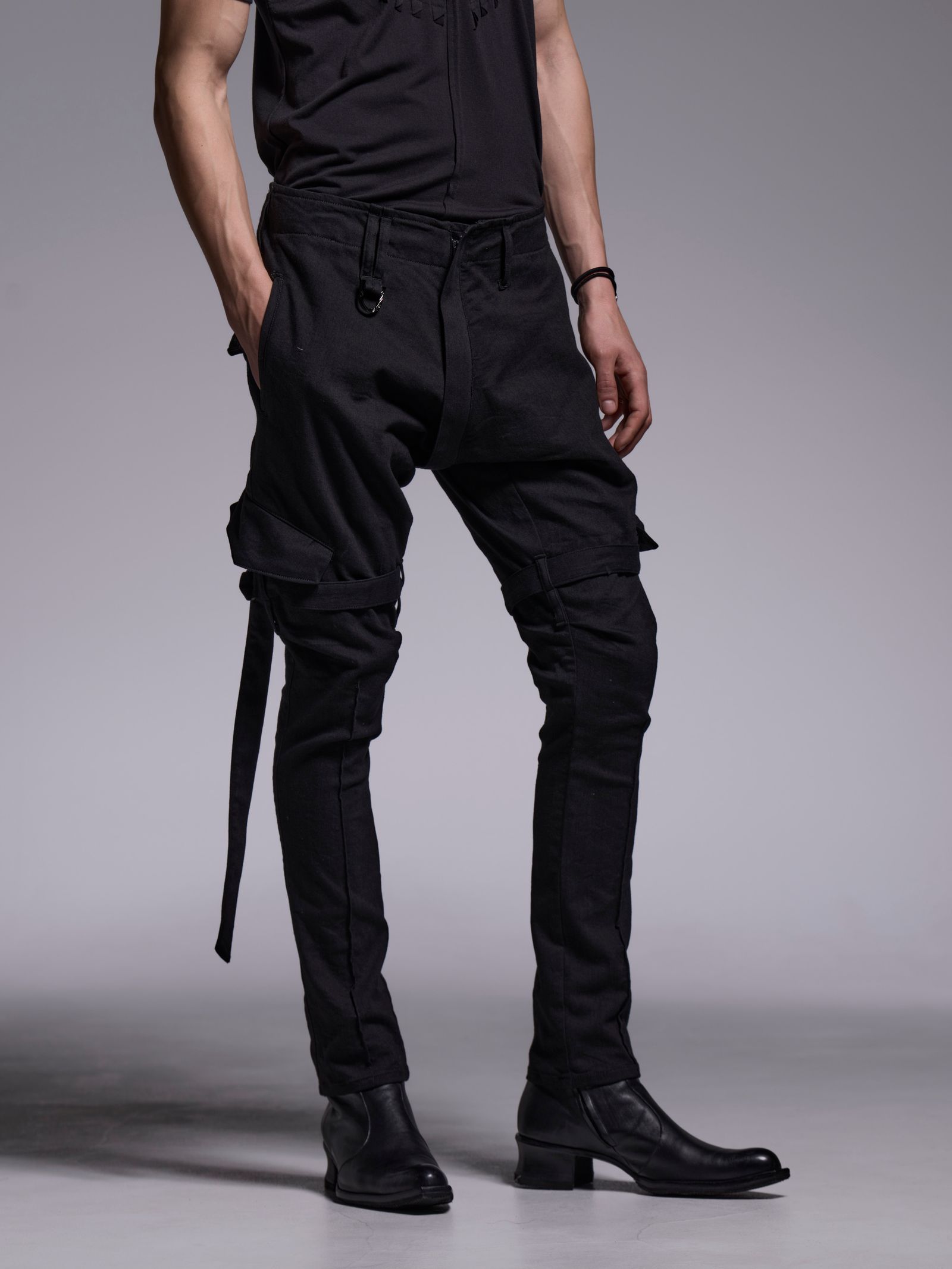 【予約品 1月4日(日) 締切】Bondage Pants / ボンデージパンツ / ブラック