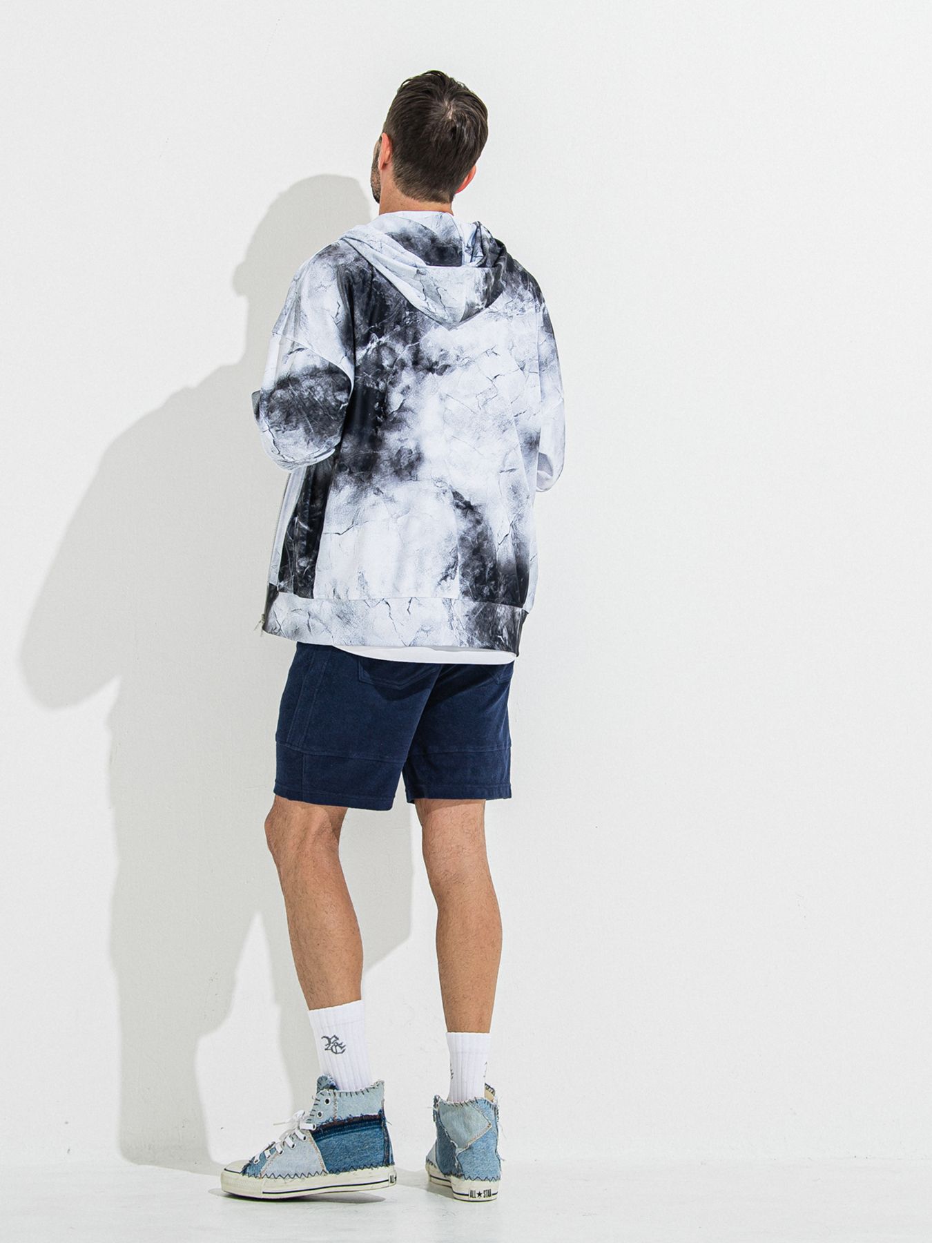 【予約品】TYLER PILE SHORTS / タイラーパイルショーツ / ネイビー