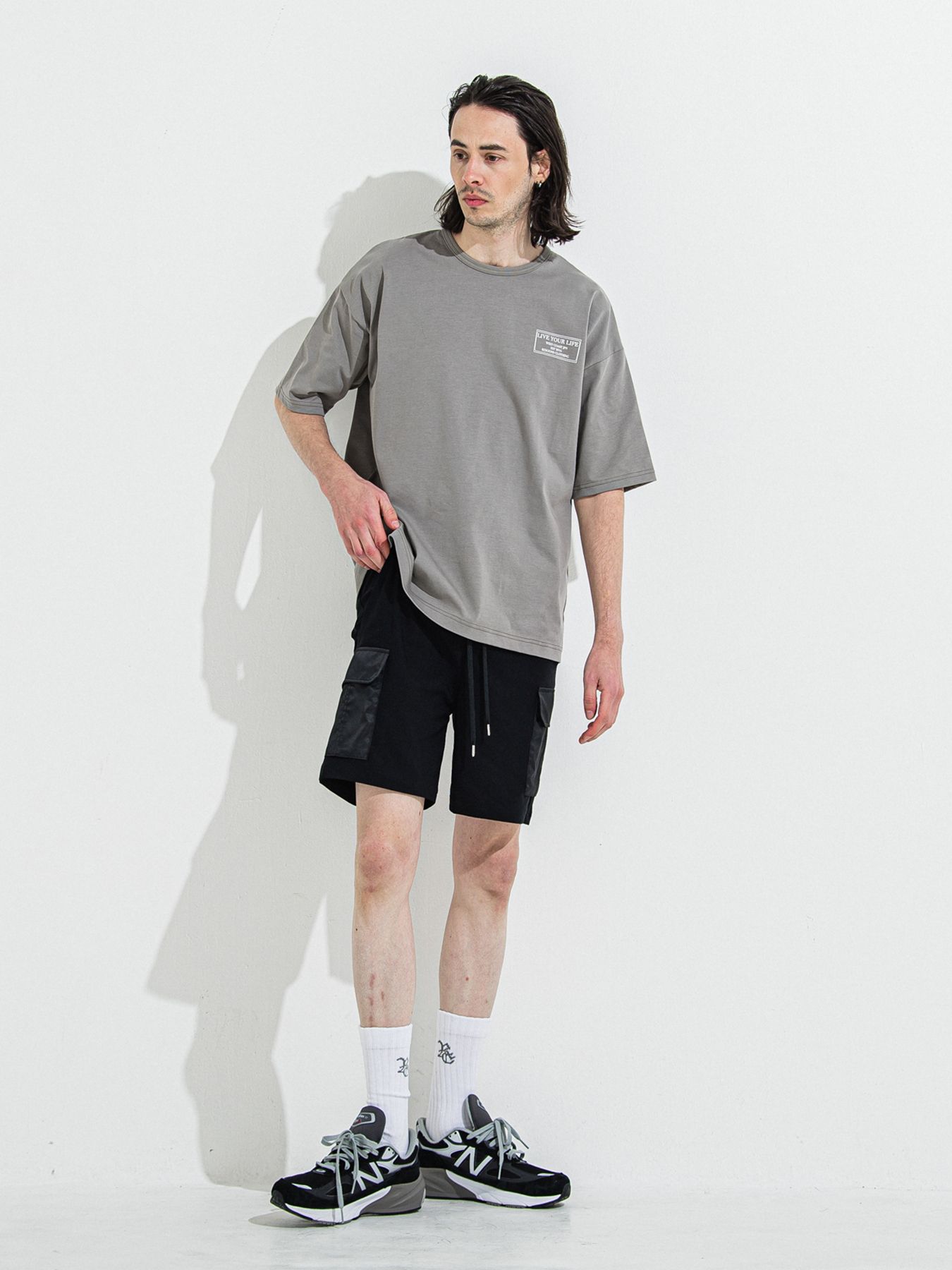 【予約品】DARRELL CARGO SHORTS / ダレルカーゴショーツ / ブラック