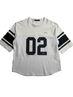 《予約品8月31日 23時55分締め》 FOOTBALL TEE A / Tシャツ / ホワイト 【roarguns 】 2024年3月入荷予定