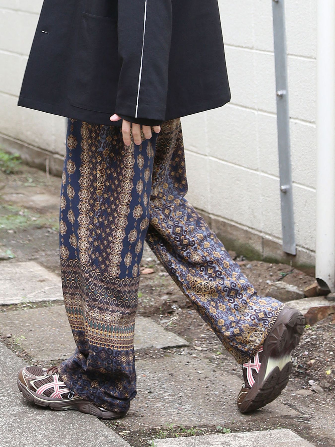 NOMAD PANTS / ネイビー【QUOLT】