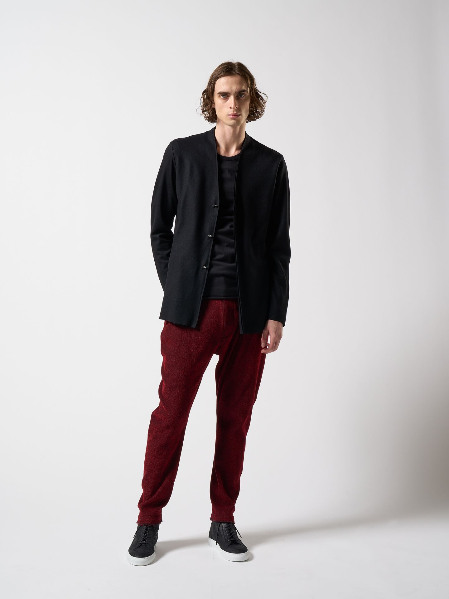 【予約品】 3D banana slacks / スラックス / レッド