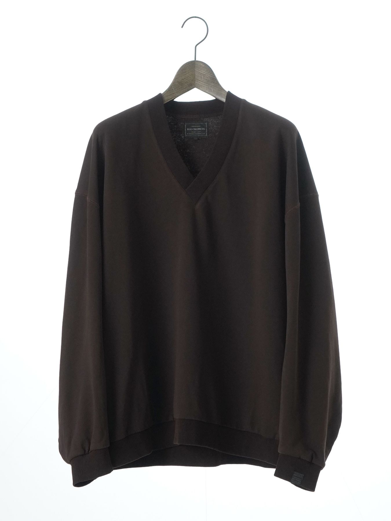 【予約品 10月26日(日) 締切】3DSWEAT / Vネックスウェット / D.BRICK