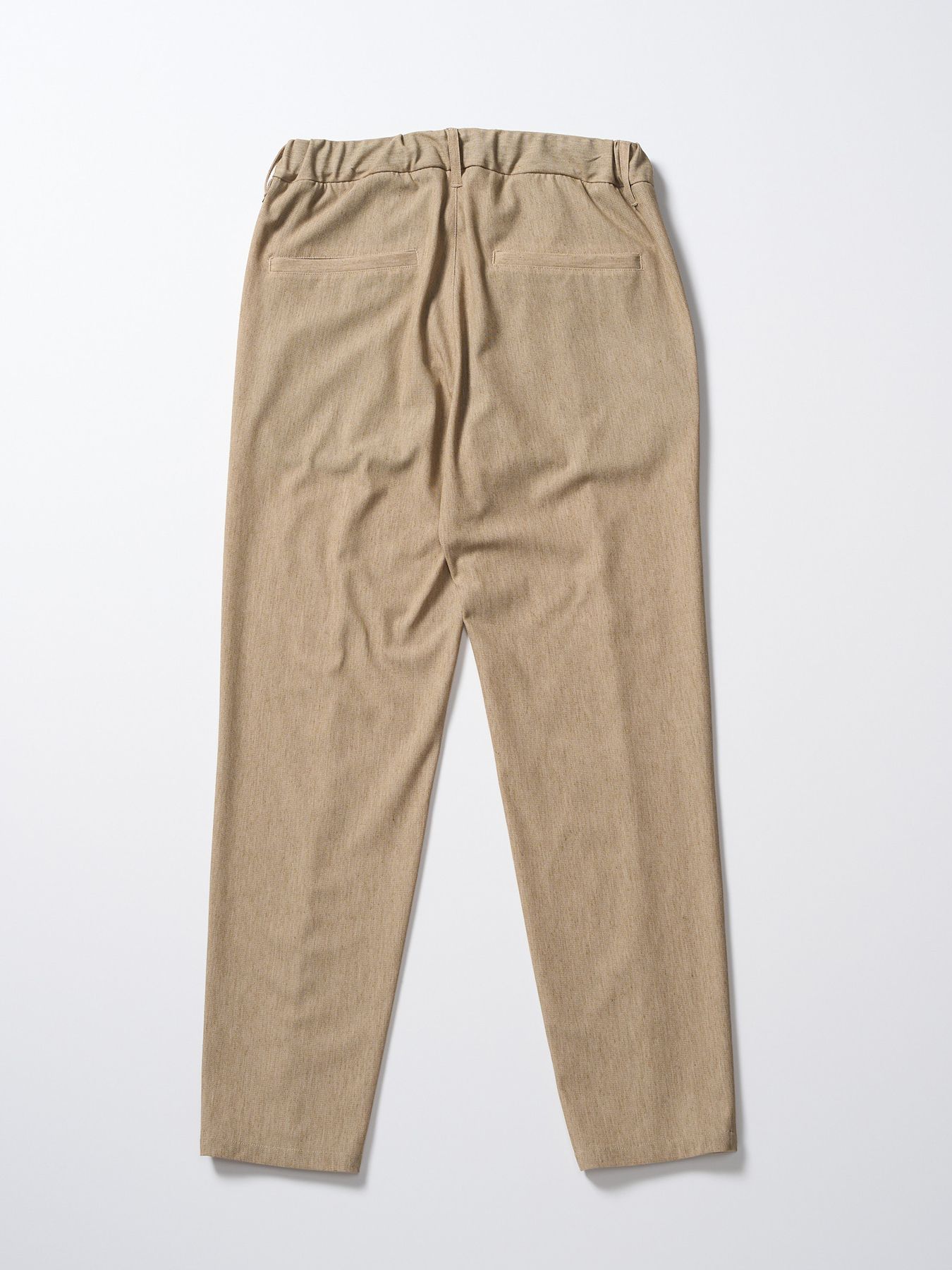 【予約品 1月25日(日) 締切】muta × wjk collection：smart pin-tuck slacks  / スマートピンタック スラックス / キャメル