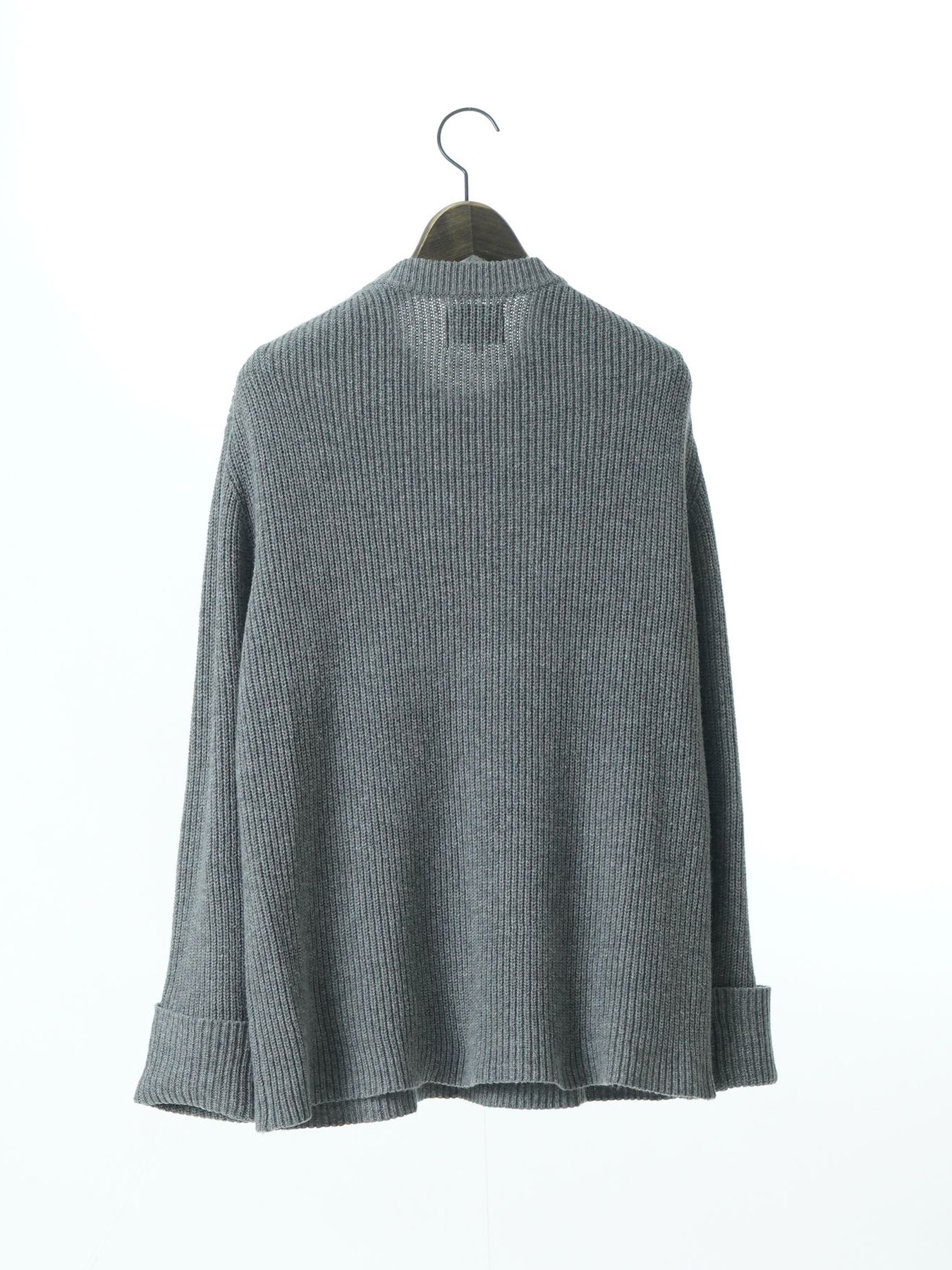 【予約品 】FORMKNIT / ニット / 杢グレー
