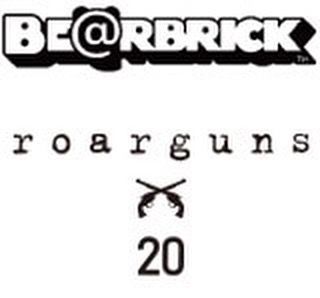 限定BE@RBRICK（ベアブリック） roarguns 20th Anniversary 1000％70cm【roarguns】