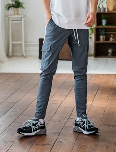 《予約品3月3日18：00締め》 Darrell cargo PT / カーゴパンツ / グレー・ホワイト