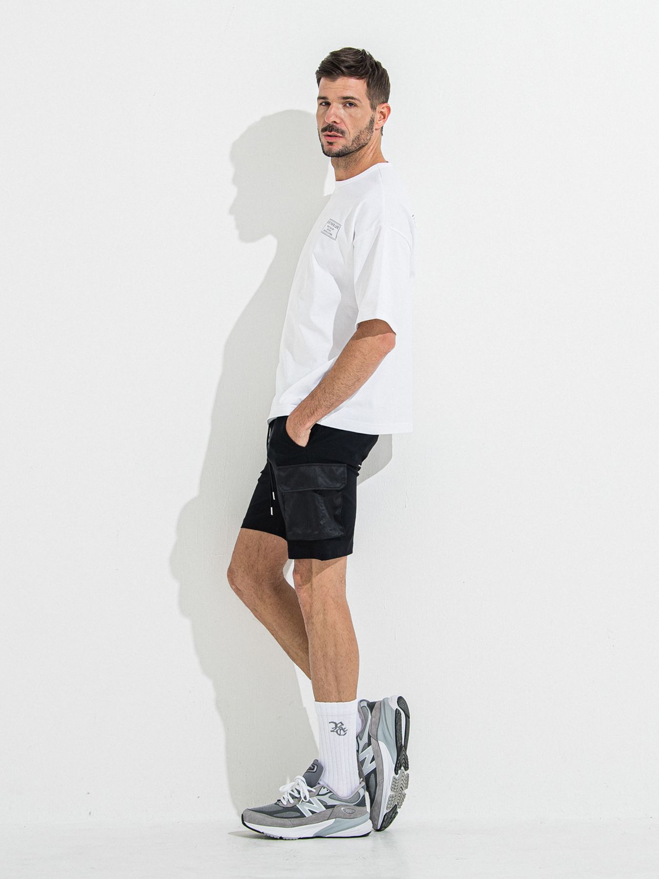 【予約品】DARRELL CARGO SHORTS / ダレルカーゴショーツ / ブラック