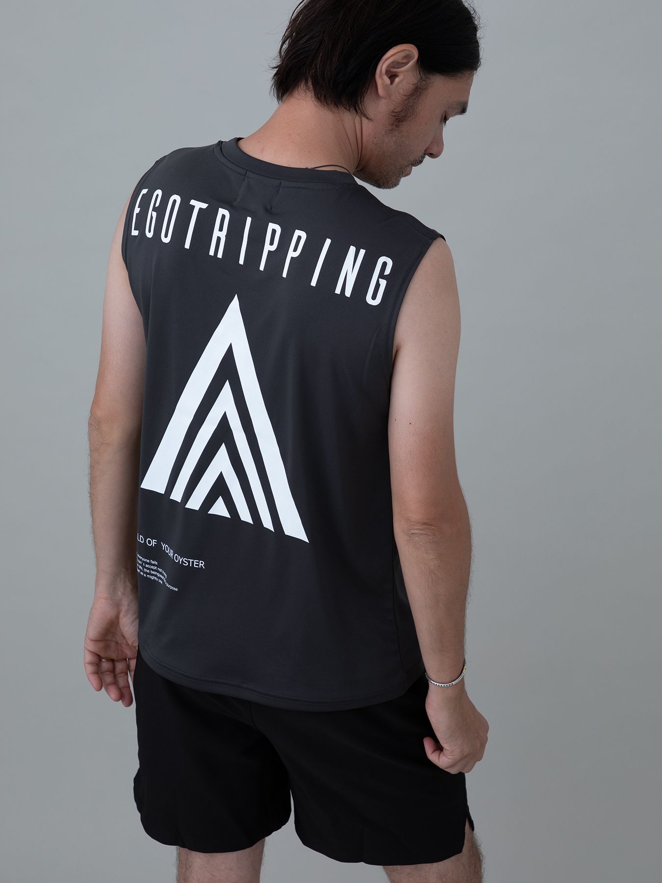 【予約品 11月23日(日) 締切】SLEEVELESS / トレーニングウェア / CHARCOAL