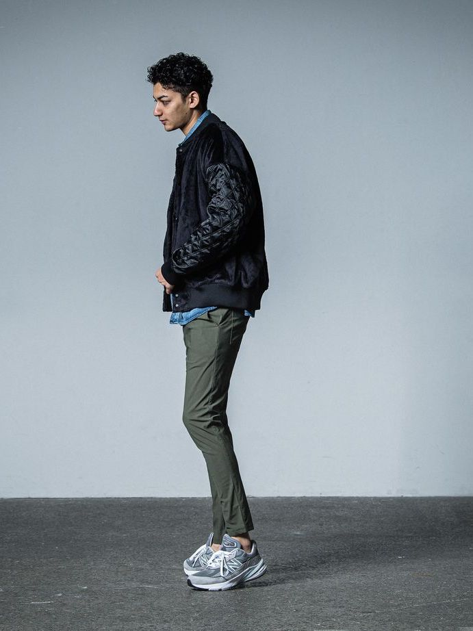RESOUND CLOTHING - 《予約品》 BOA OVER VARSITY JACKET / ボア RESOUND CLOTHING - 《予約品》 BOA OVER VARSITY JACKET / ボア