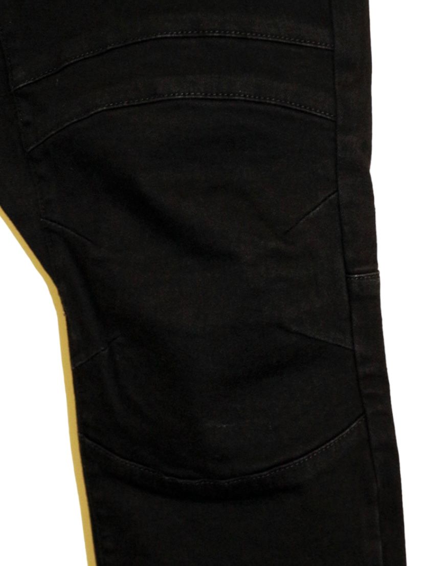 Supima High Power Stretch Denim Semi Sarouelセミサルエル Pants / BLACK 【ys Yuji SUGENO】