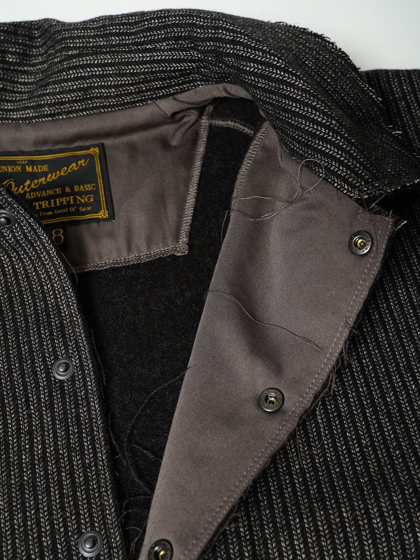 【予約品 7月5日(日) 締切】UNBROWN'SBEACH JACKET / ビーチクロスジャケット / ダークブラウン
