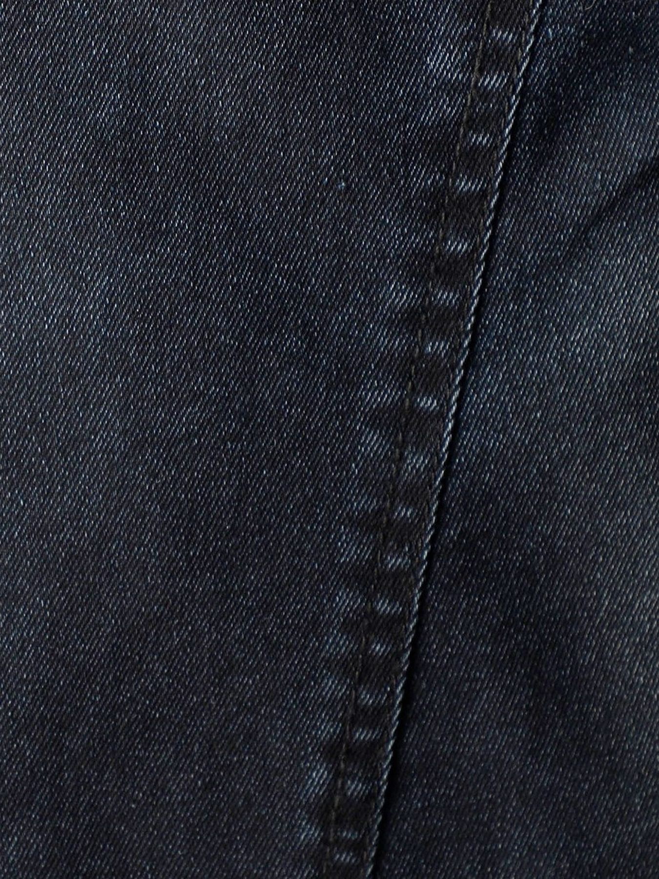 ショートスタンドカラー ブルゾン / インディゴ ブラックコーティング 【NICOLE CLUB FOR MEN】