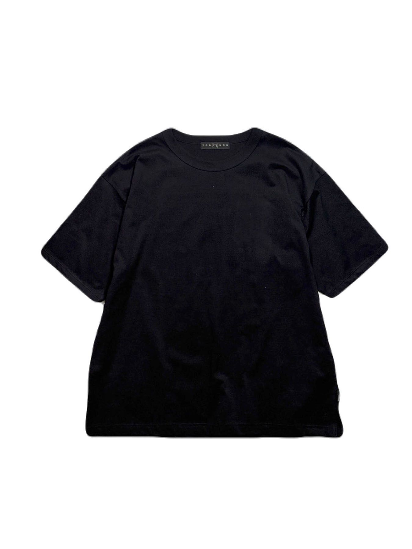 【予約品 3月9日(月) 18:00 締切】ORG/CO S/TEE LAP/GUN / クロスガン LOVE and PEACE オーガニックコットン Tシャツ / ブラック