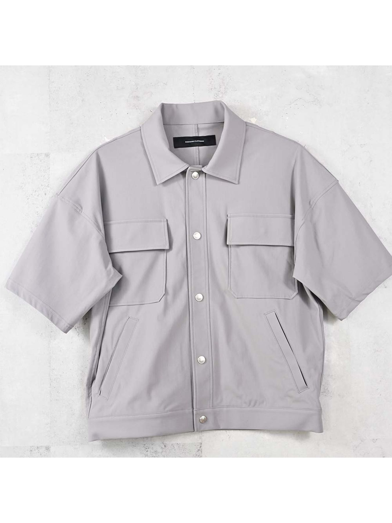 【予約品 2月15日(日) 18:00 締切】CPO HALE SHIRTS JK / CPOハーフスリーブジャケット / グレー