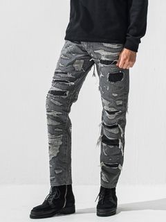 【予約品 9月6日(日) 締切】SCOTT JEANS / ライトオンスヴィンテージジーンズ / ブラック スペシャルクラッシュ
