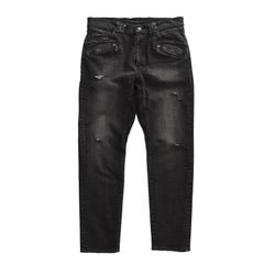《予約品3月27日 23時55分締め》 DENIM PT / デニムパンツ / ブラック  【roarguns 】8月中入荷予定