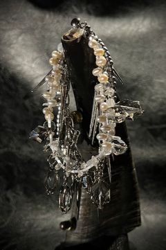 【Blizzard】Quadruple bracelet ブレスレット / ホワイト 【Ranunculus】