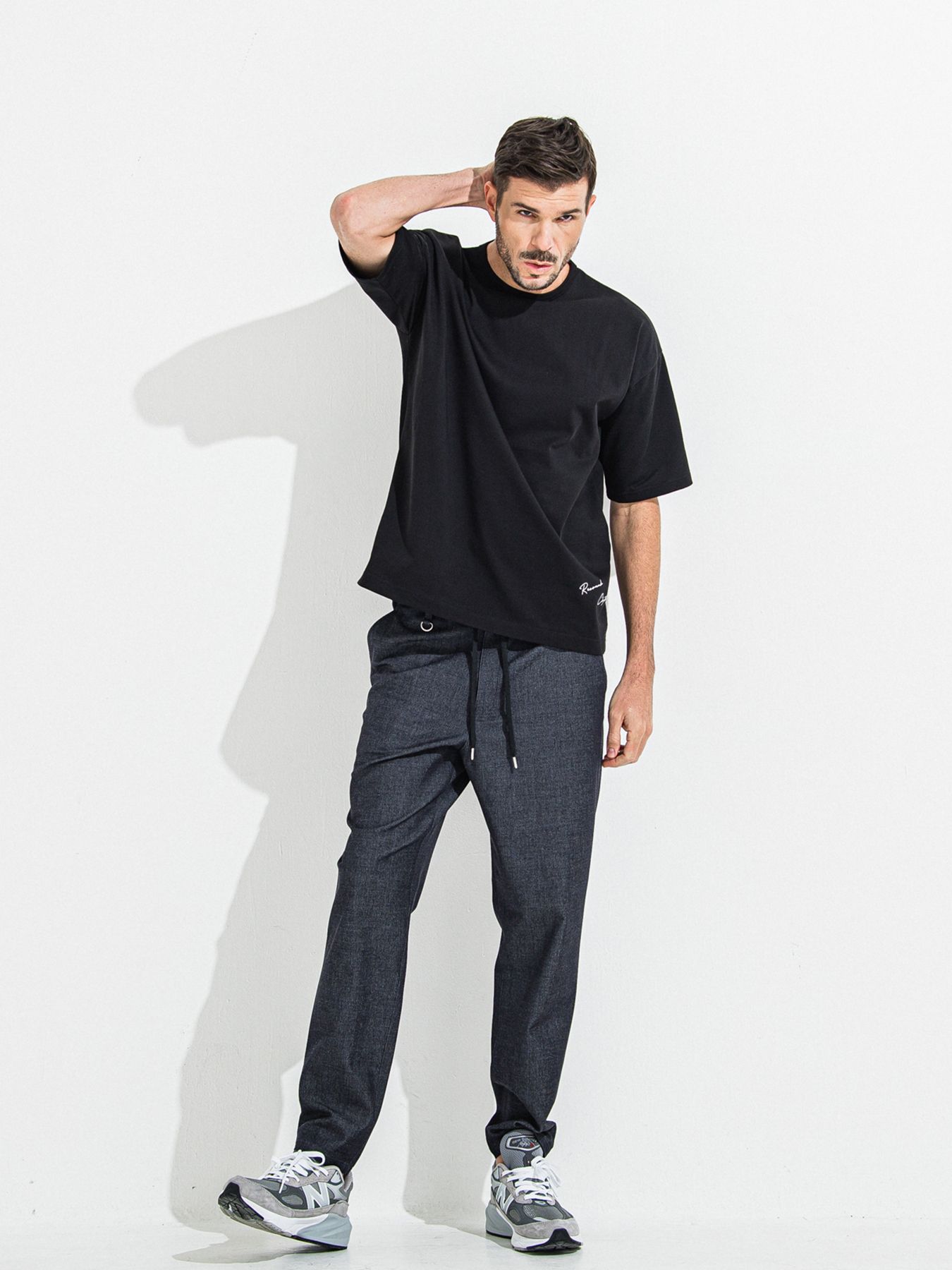 【予約品 】PAT WIDE EASY PANTS / パットワイドイージーパンツ / デニム