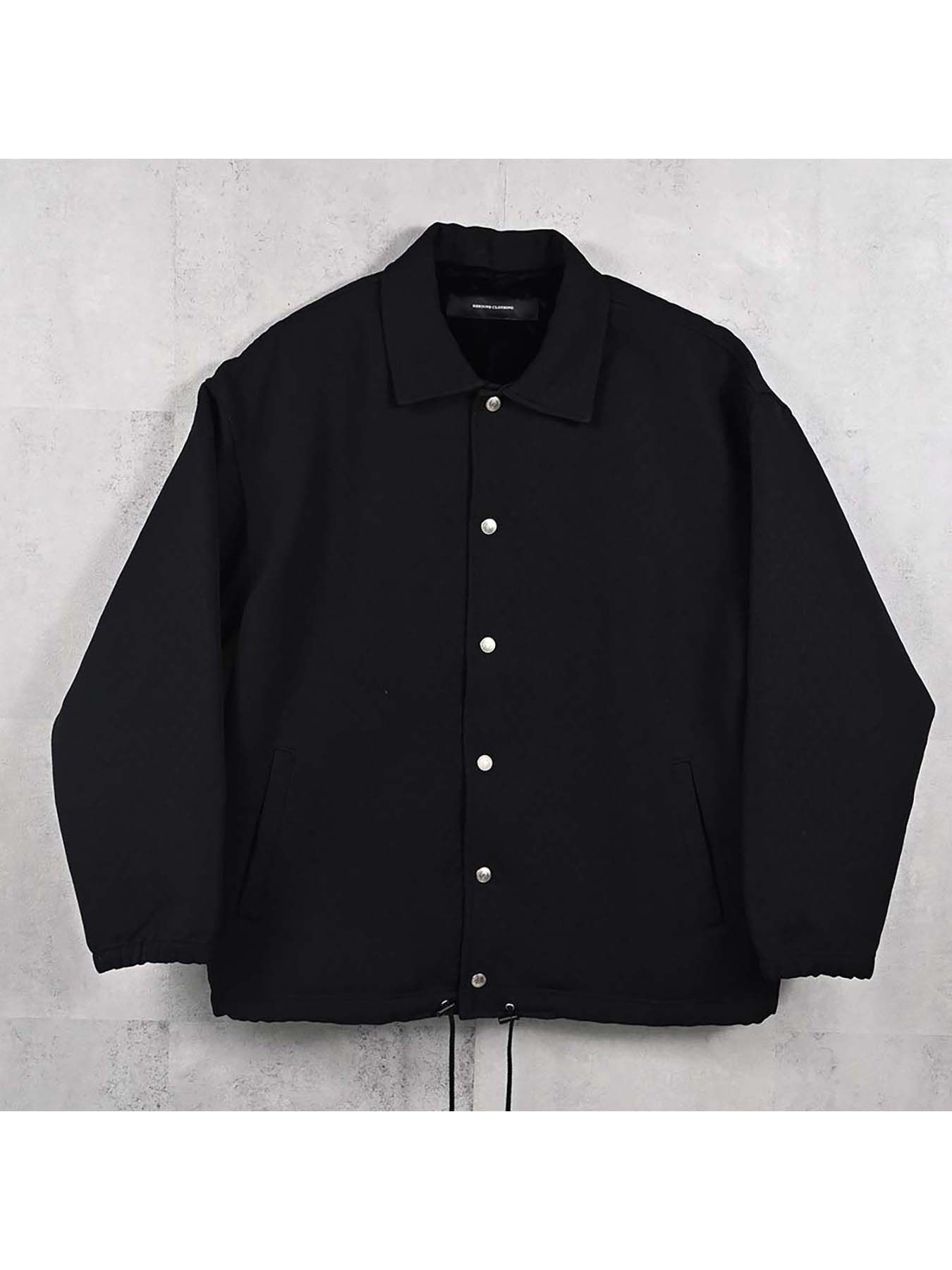【予約品 8月31日(日) 締切】FUR COACH JK / ファーコーチジャケット / ブラック