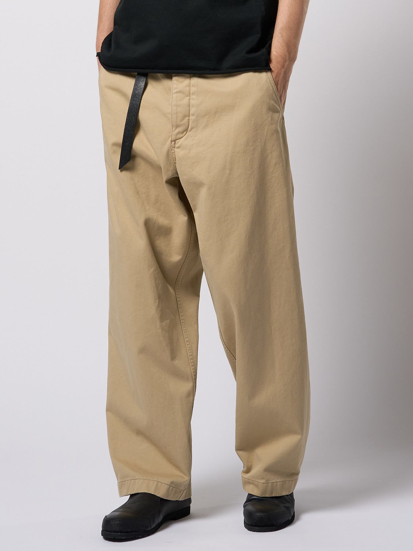 【予約品 9月23日(火) 締切】vintage chino trousers / ヴィンテージチノトラウザーズ / ベージュ