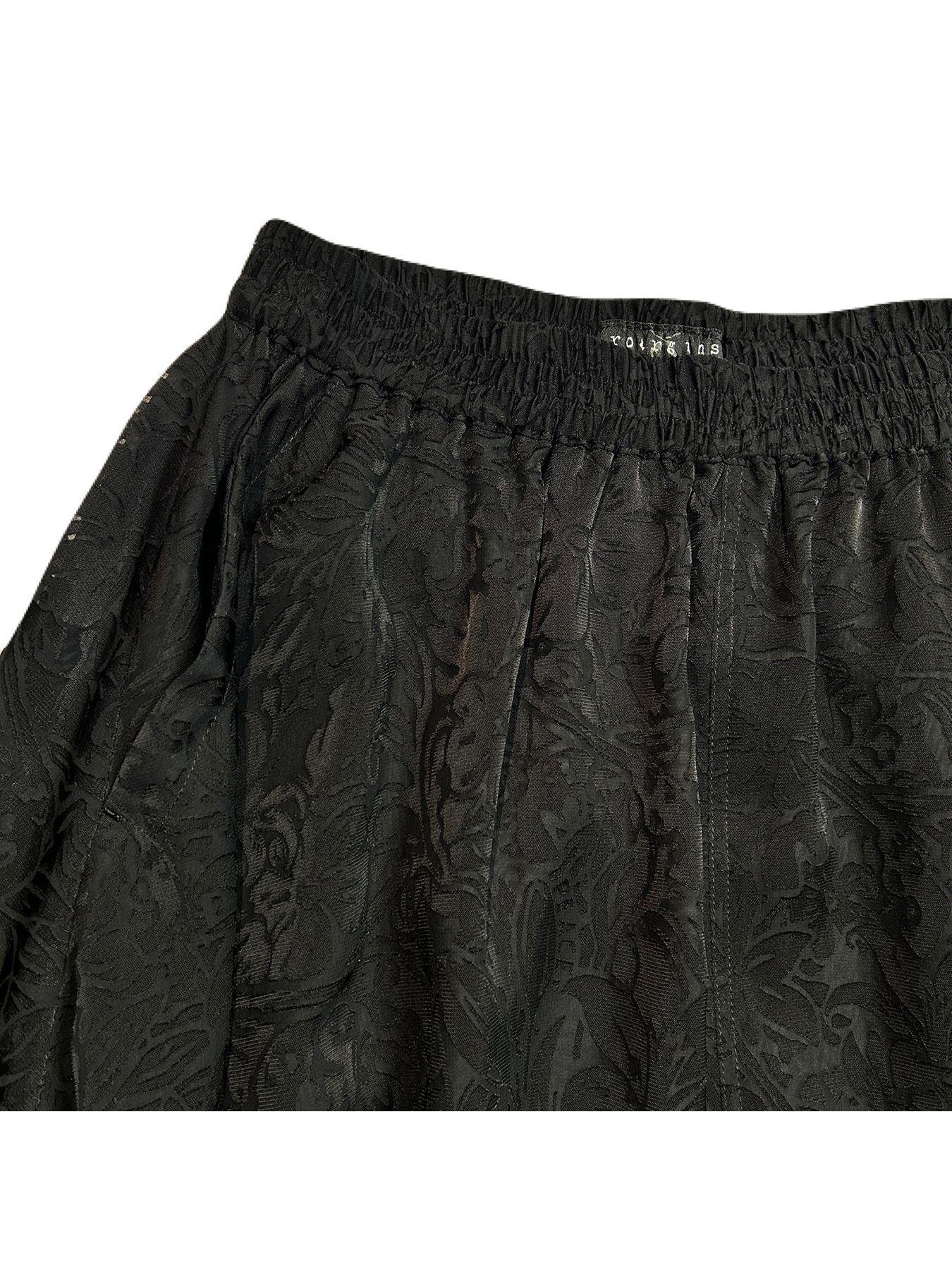 【予約品 8月10日(日) 締切 】WOMENS FLOWER OPAL SKIRT / フラワーオパール スカート / ブラック