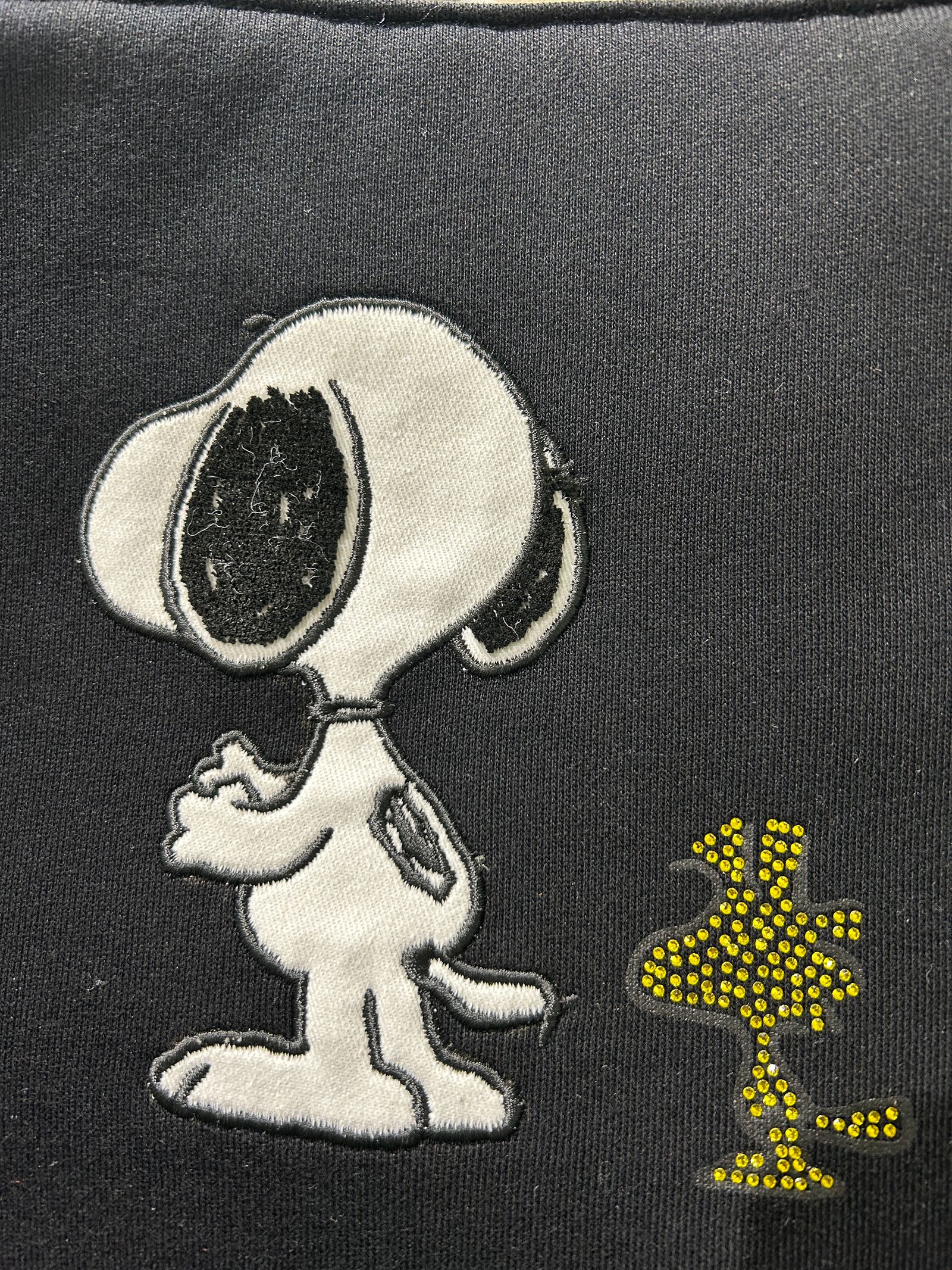 スヌーピー LUNCH BAG /BLACK 1PIU1UGUALE3 RELAX ×PEANUTS