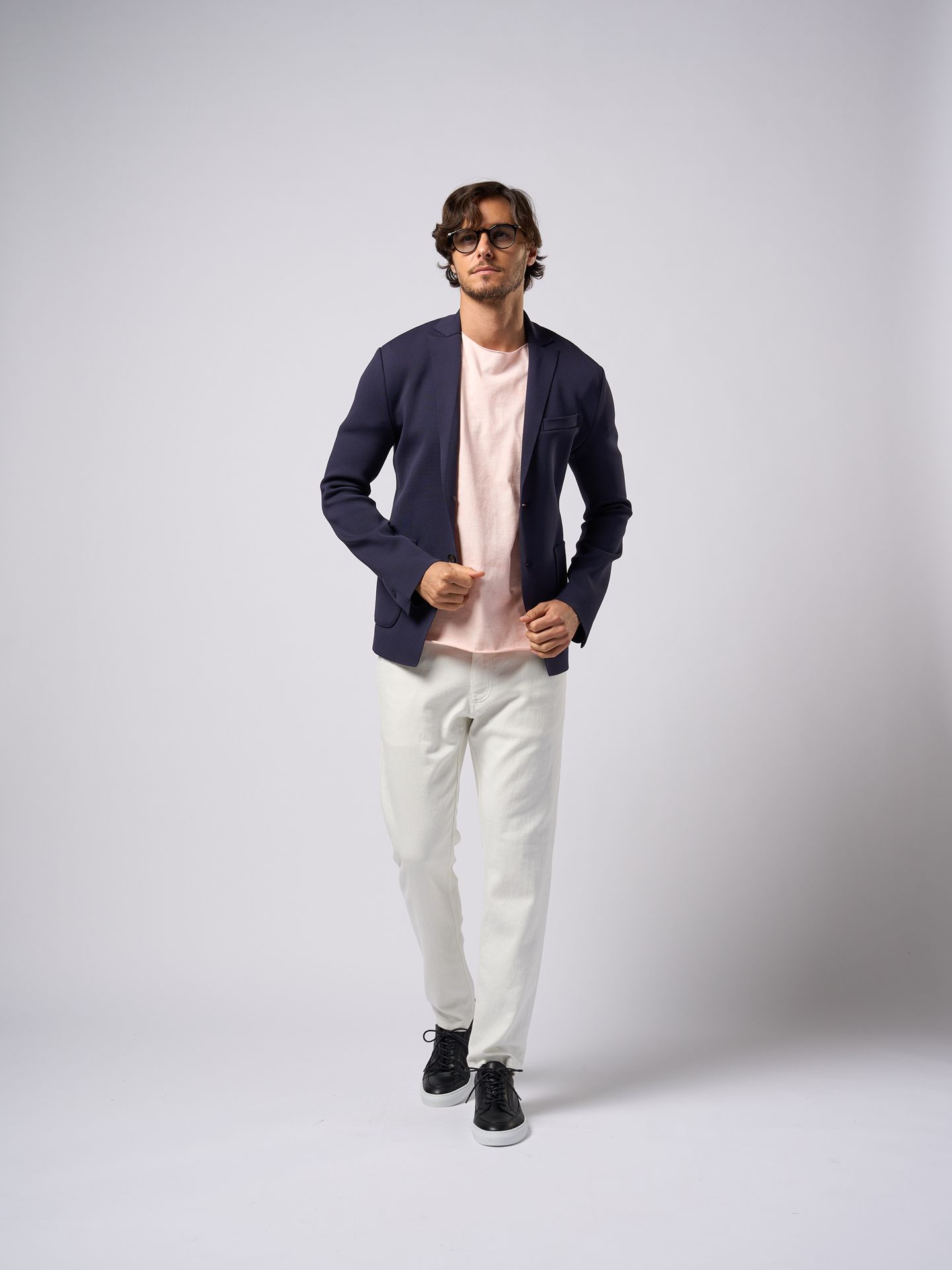 【予約品9月19日 10時締め】 function knit jacket / ニットジャケット / ブラック