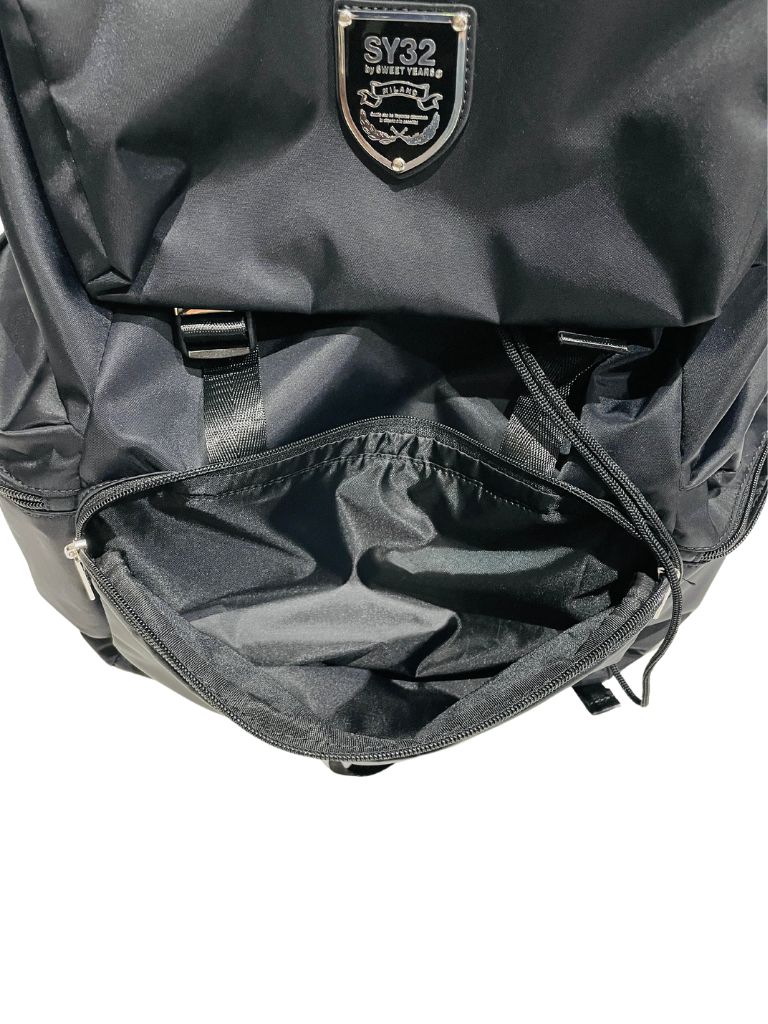 NYLON BACKPACK / ナイロンバックパック / ブラック 【SY32 by SWEET YEARS 】