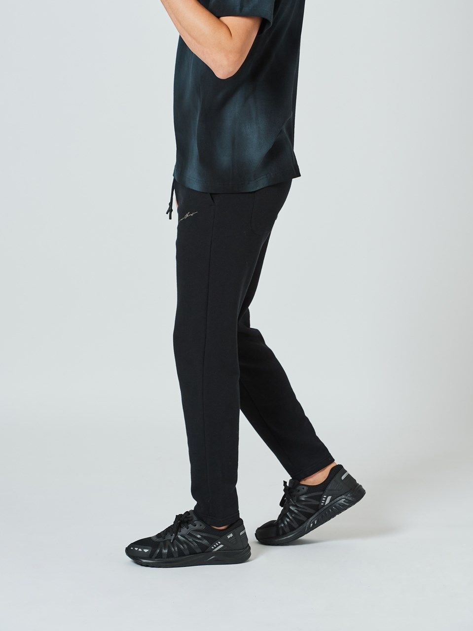 (予約品2023年10月19日18時締め) Sweat Easy Pants / イージーパンツ / ブラック