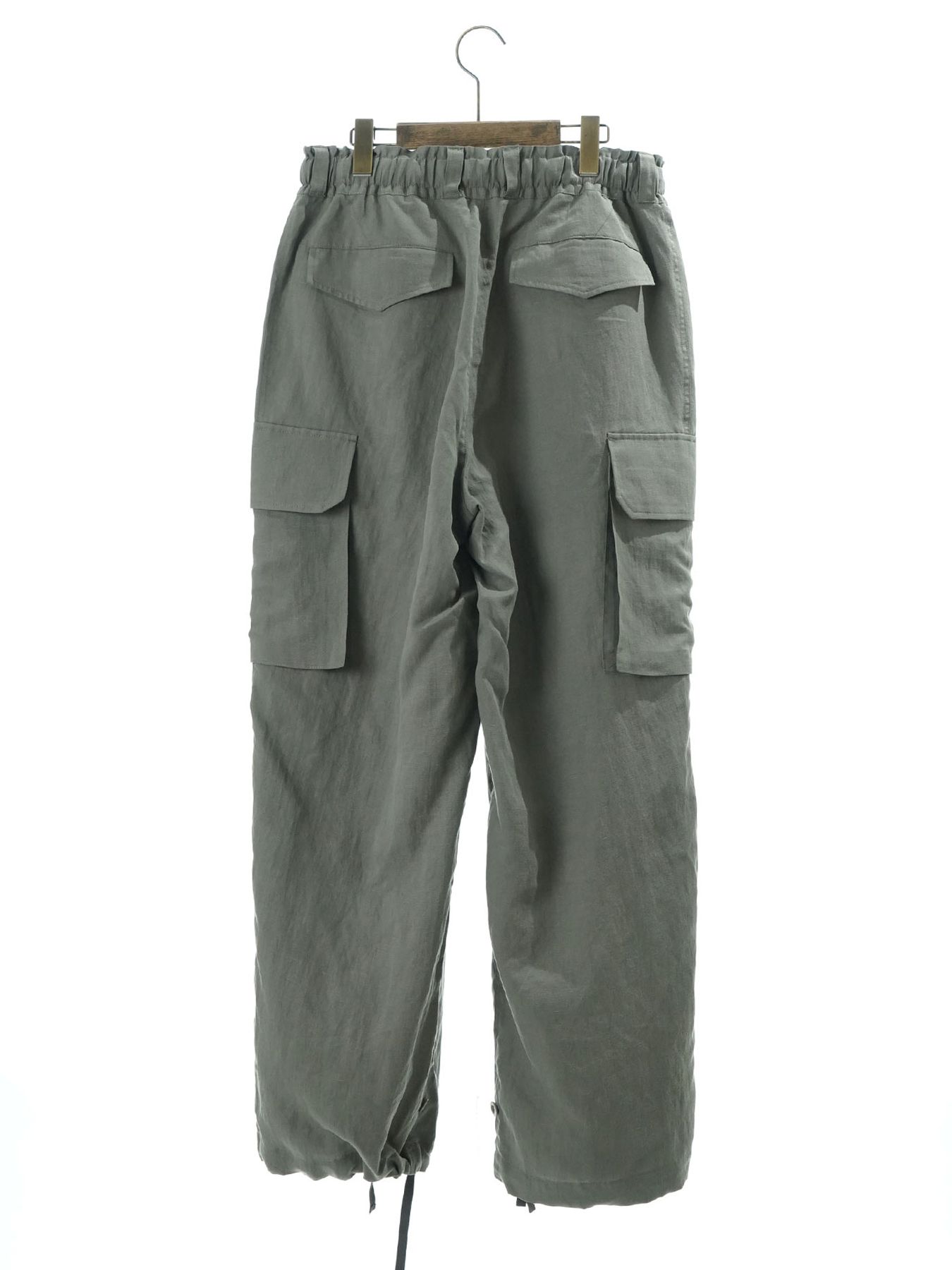 【予約品 10月26日(日) 締切】M47LINENCARGO / ミリタリーカーゴパンツ / moku.GRAY