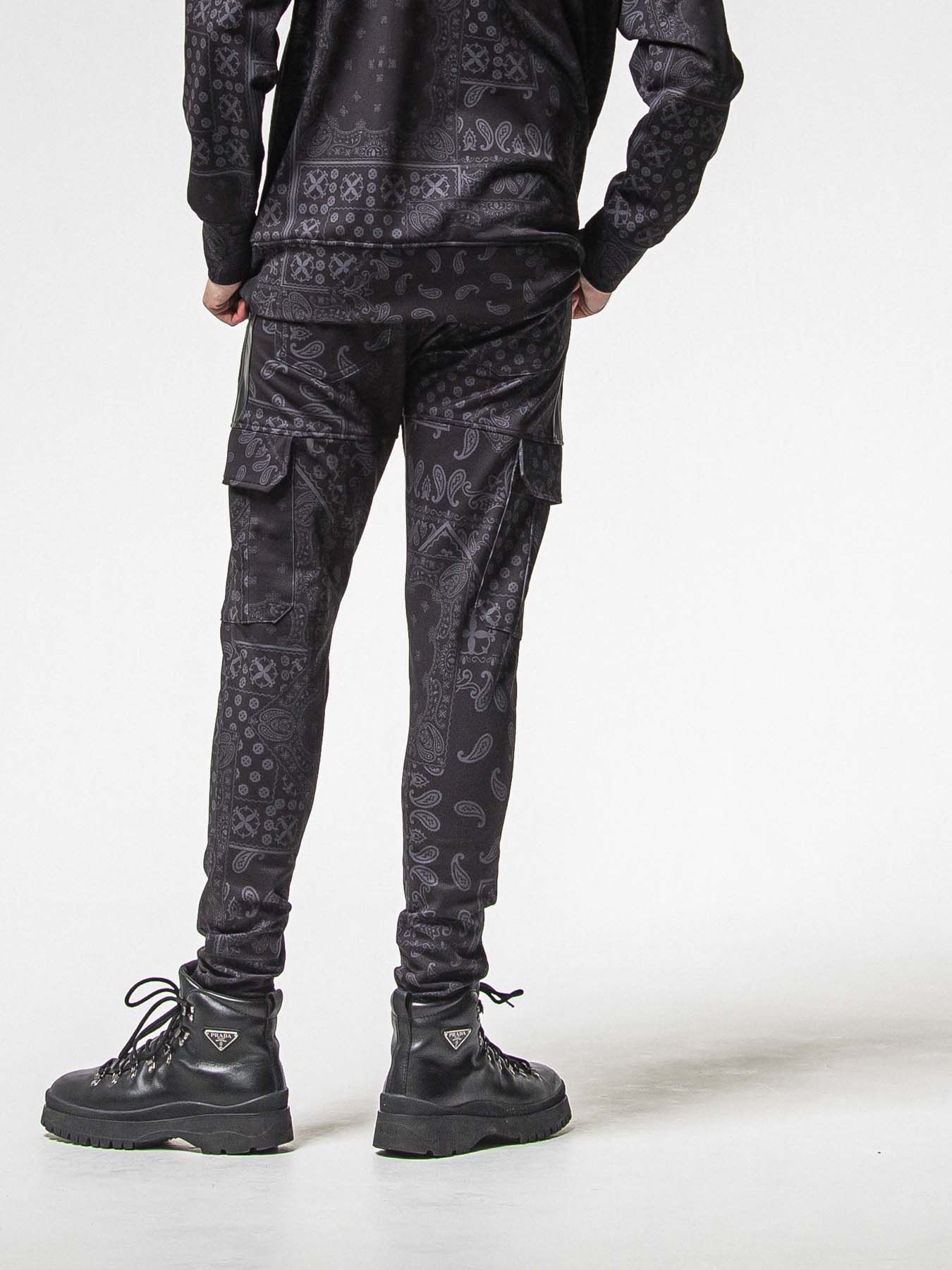 【予約品 】Darrell HEAT CARGO PT / ダレル ヒートカーゴパンツ / ペイズリーブラック