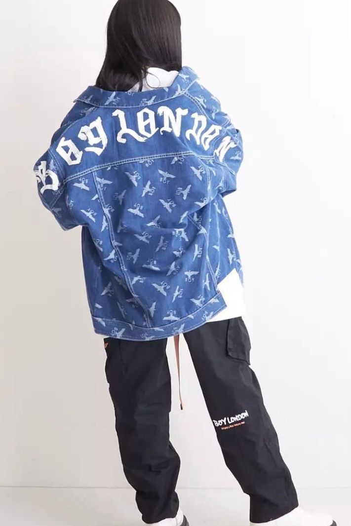 EAGLE DENIM JACKET / BLUE 【BOY LONDON】
