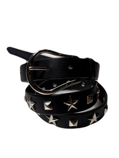 【予約品】STUDS BELT / スタッズベルト / ブラック