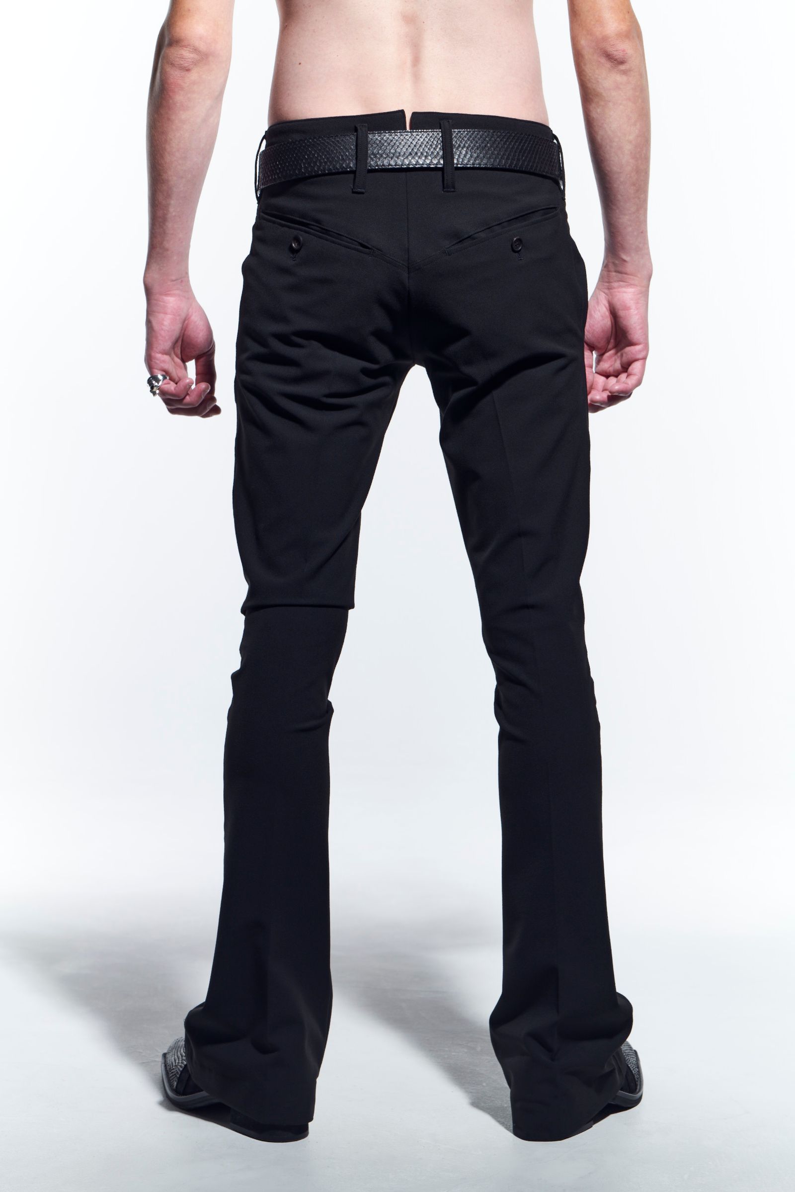 《予約品》 FlareSlacks スラックス TWS-Stretch / Black 【kiryuyrik】 1月入荷予定