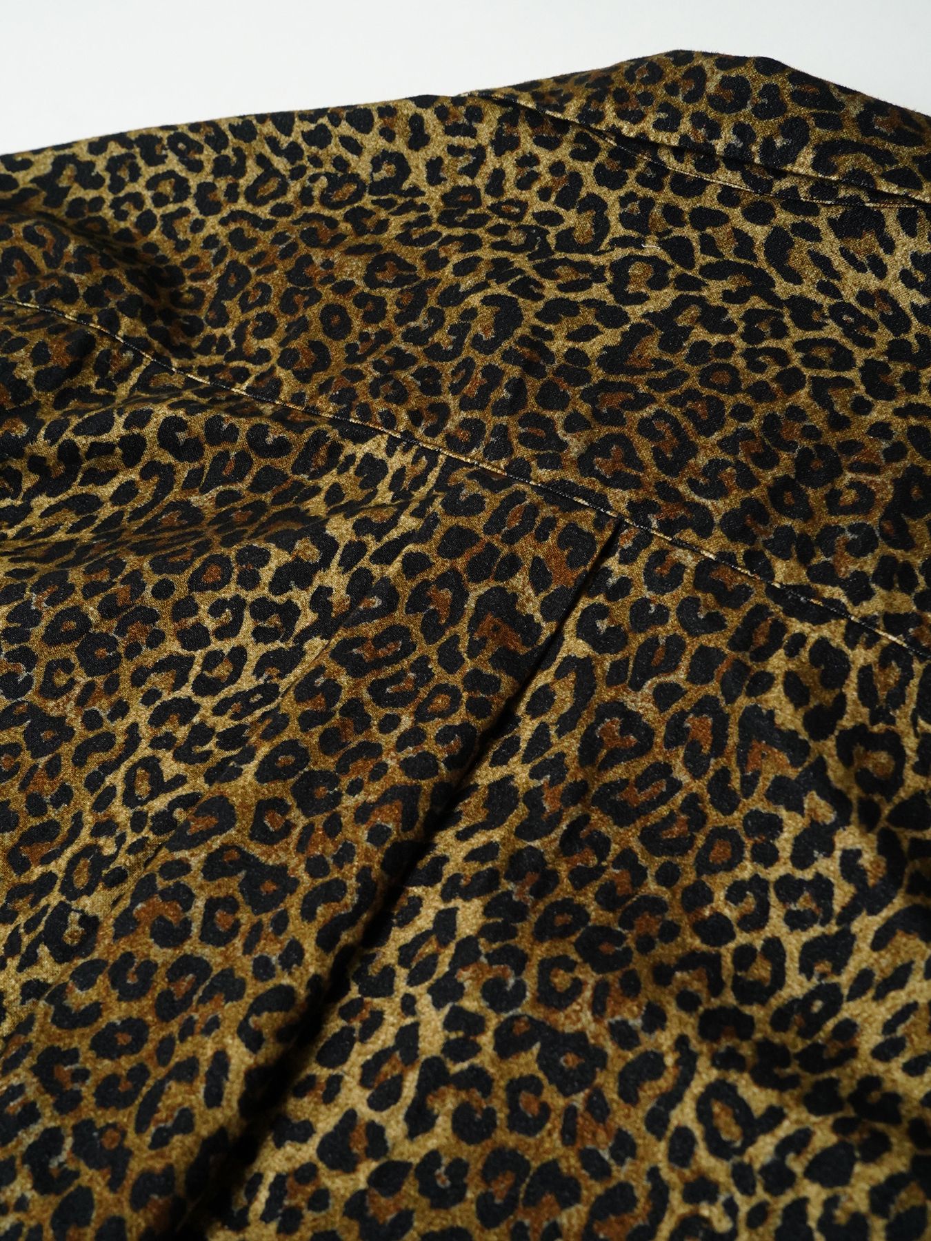 【予約品 7月5日(日) 締切】LEOPARD FLANNELSHIRTS / レオパード フランネルシャツ / ベージュ